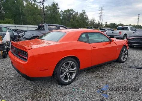 2022 Dodge Challenger R/T из США, поврежденный, VIN 2C3CDZBT7NH124674